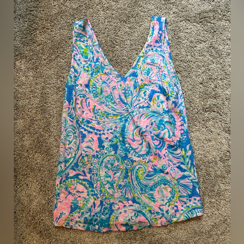 Lilly Pulitzer Small Dream Team Gigi Tank